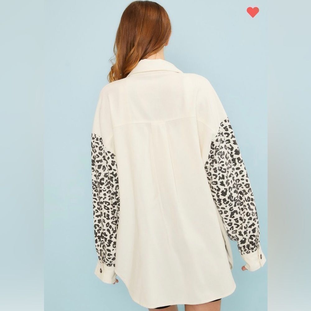 Leopard Shacket  - Picture 2 of 6